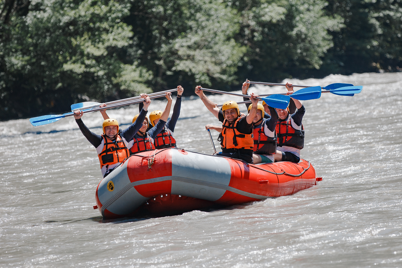 Рафтинг по реке Мзымта из Дагомыса