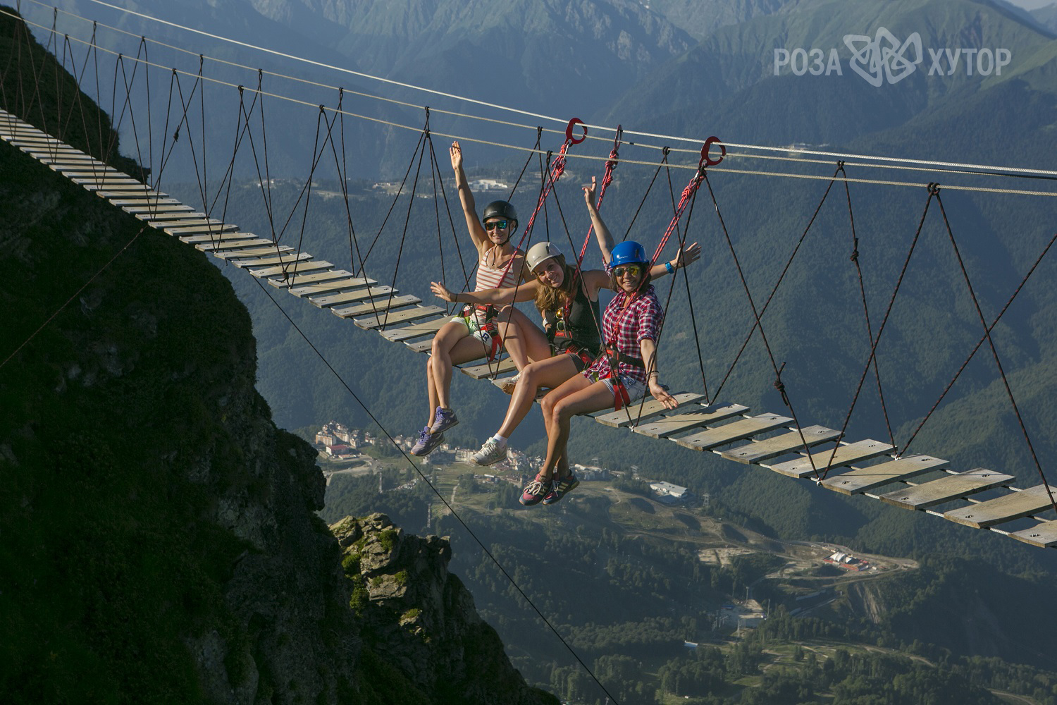 Роза Хутор - Парк водопадов Менделиха из Адлера
