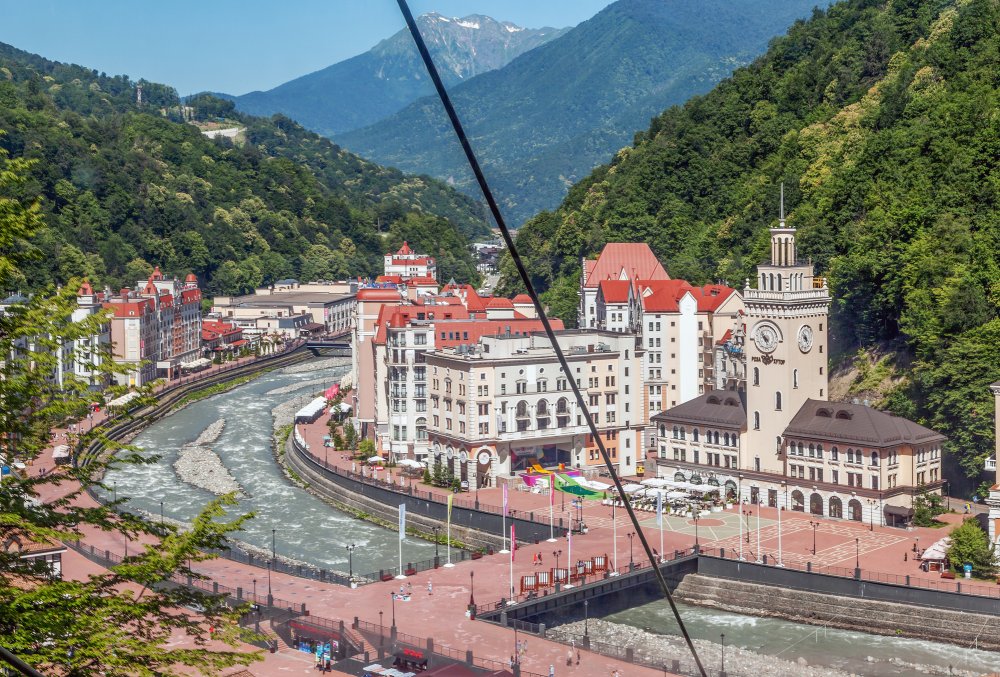 Роза Хутор - Олимпийский парк из Адлера