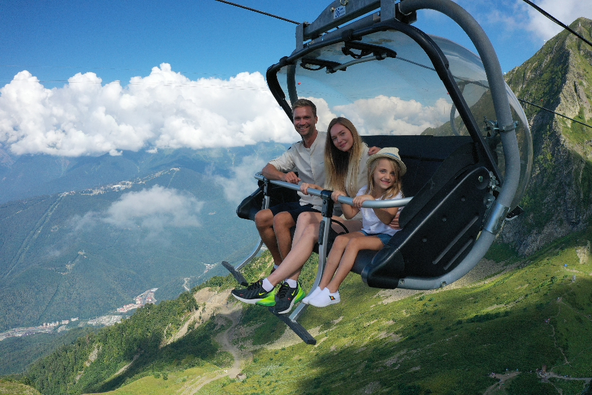 Красная Поляна - водопад Поликаря