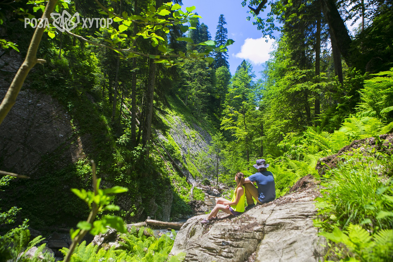 Роза Хутор - Парк водопадов Менделиха